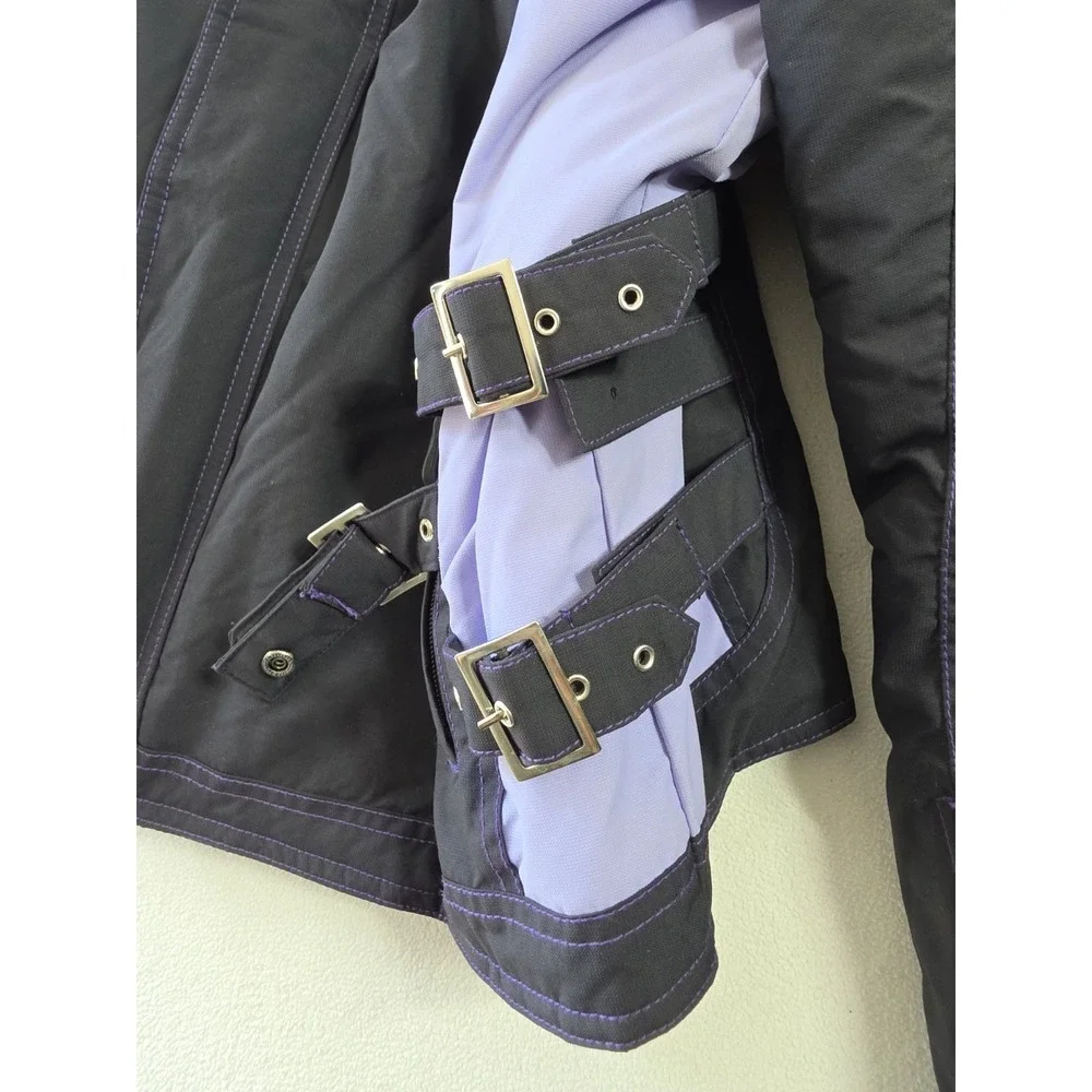 Large- ARTIC CAT ARTICWEAR CATWALK PURPLE/BLACK SNOWMOBILE SKI JACKET WOMENS